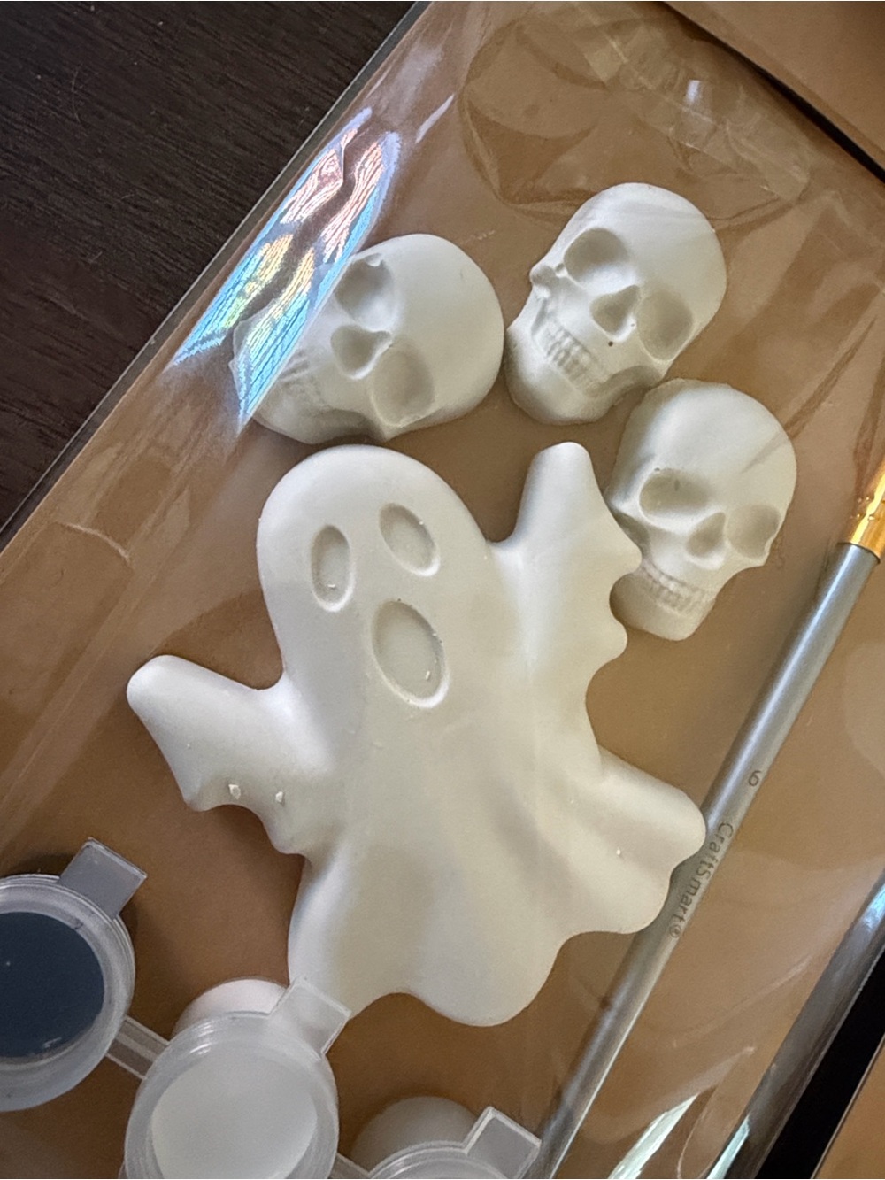 Halloween Paint-Your-Own Ghost & Jack-O'-Lantern Kit -JJ’S CRAFTS🎨